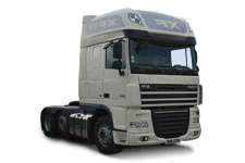 Car Hire Andover - 44 Tonne Sleeper Truck - Truck hire Andover